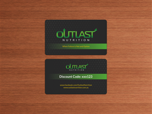 Design de Carte de Visite par HYPdesign pour Outlast Nutrition | Design : #2656815