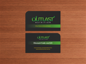 Business Card for supplement company | Business Card Design by HYPdesign