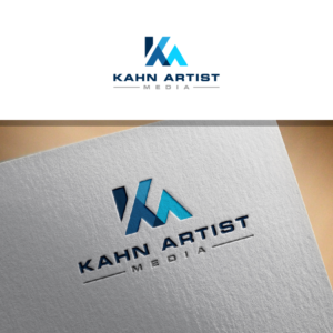 It could be just a logo, it's possible it includes Kahn Artist Media.  Other Agencies use their initials as logos, I'm open to that, and other ideas | Logo Design by sushsharma99