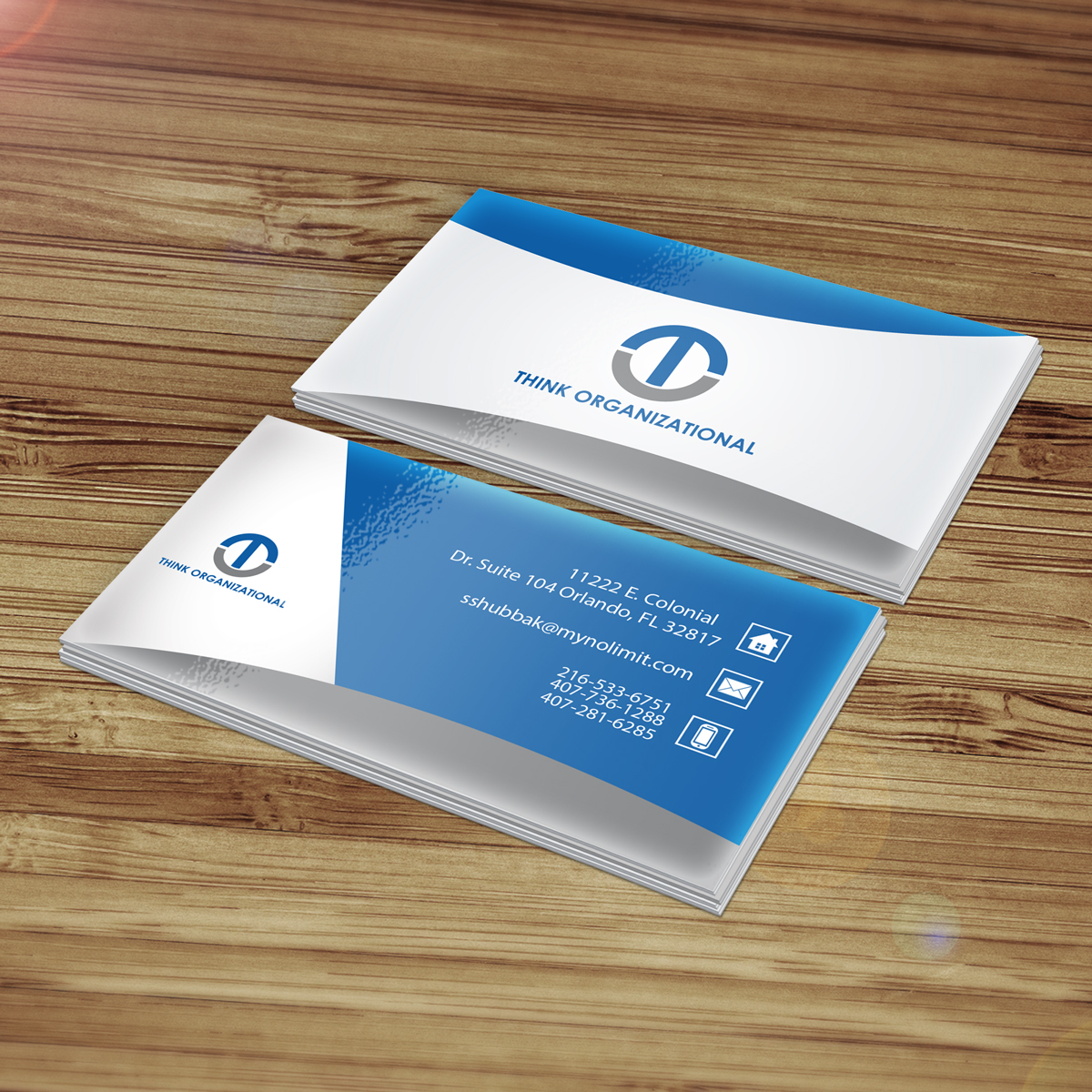 Logo Design by Onetouch110 for Think Organizational | Design #16442489