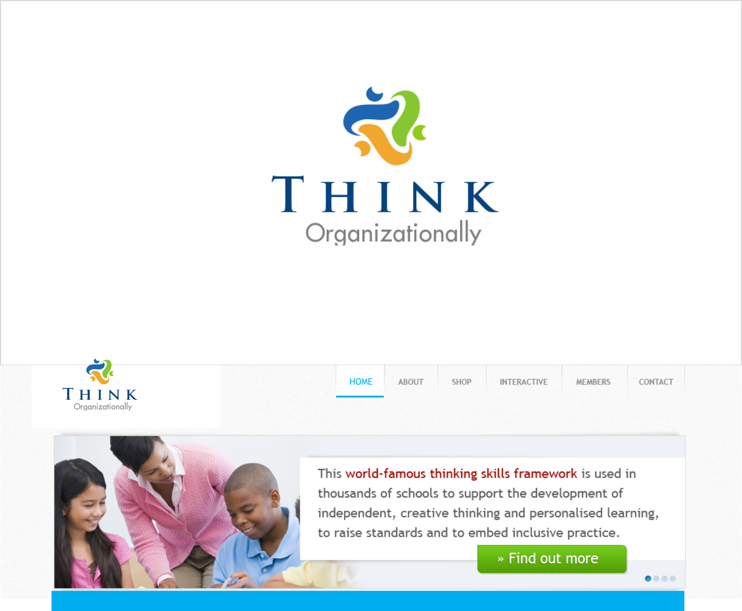 Logo Design by Behave 2 for Think Organizational | Design #16390578