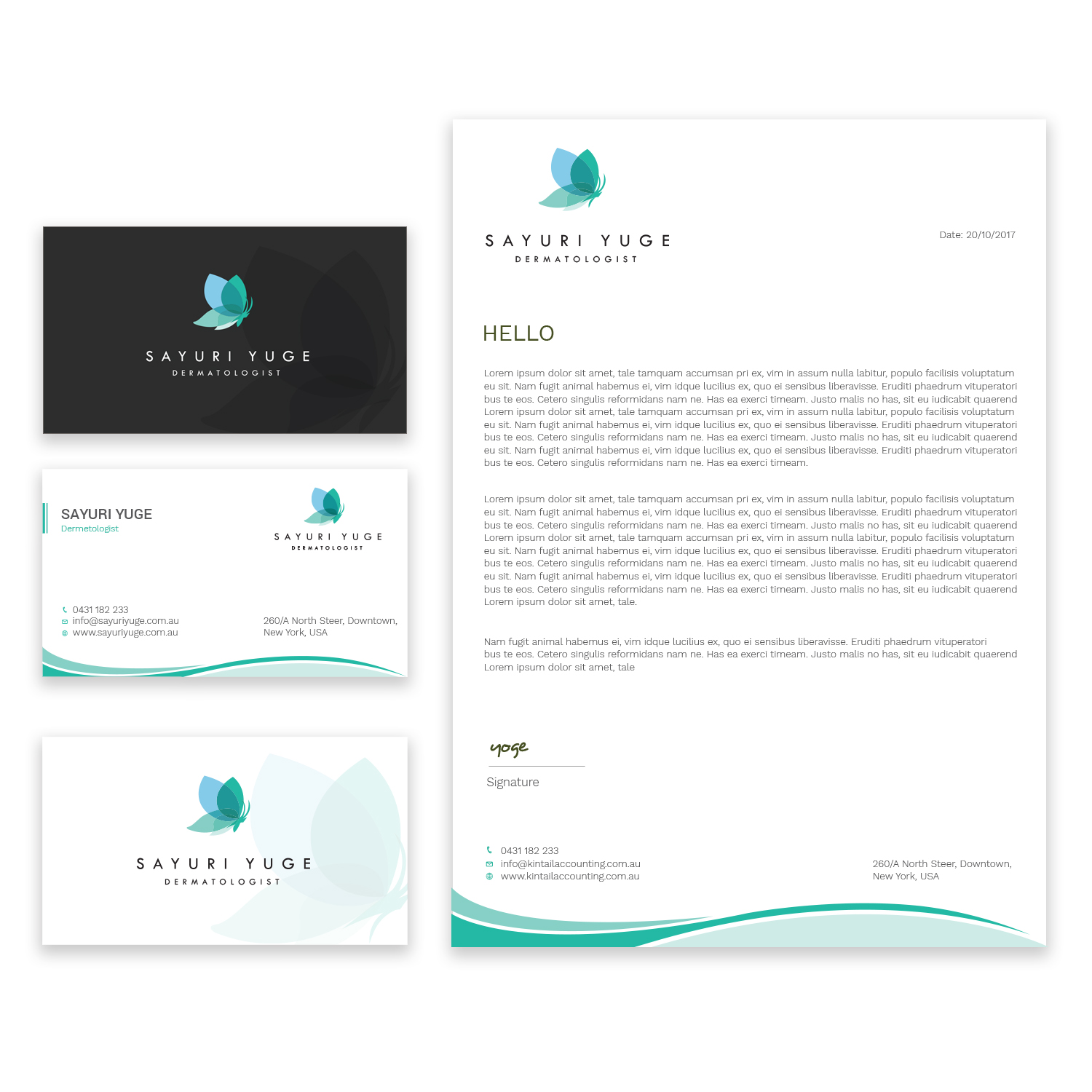 Stationery Design by Graphic Flame for this project | Design #16432140