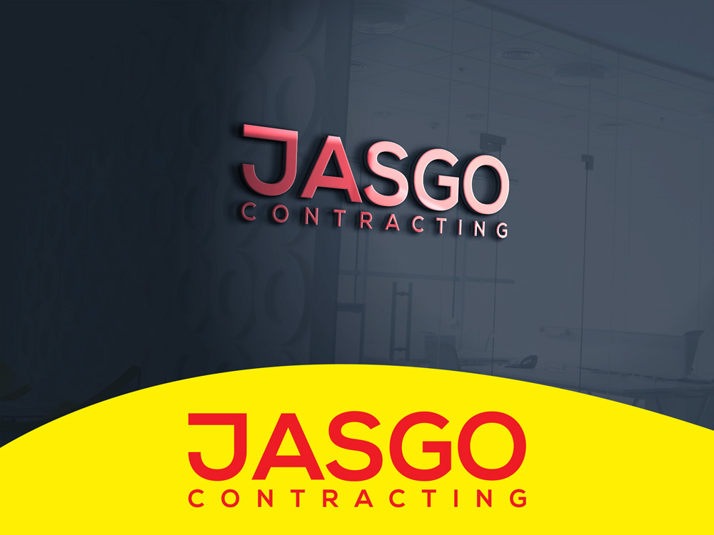 Logo Design by A S design @ for JASGO CONTRACTING | Design #16439603