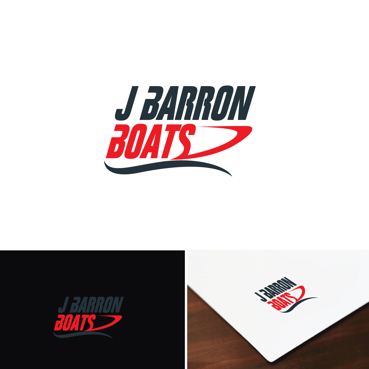 Logo Design by e-graphics for J Barron Boats | Design #16379792