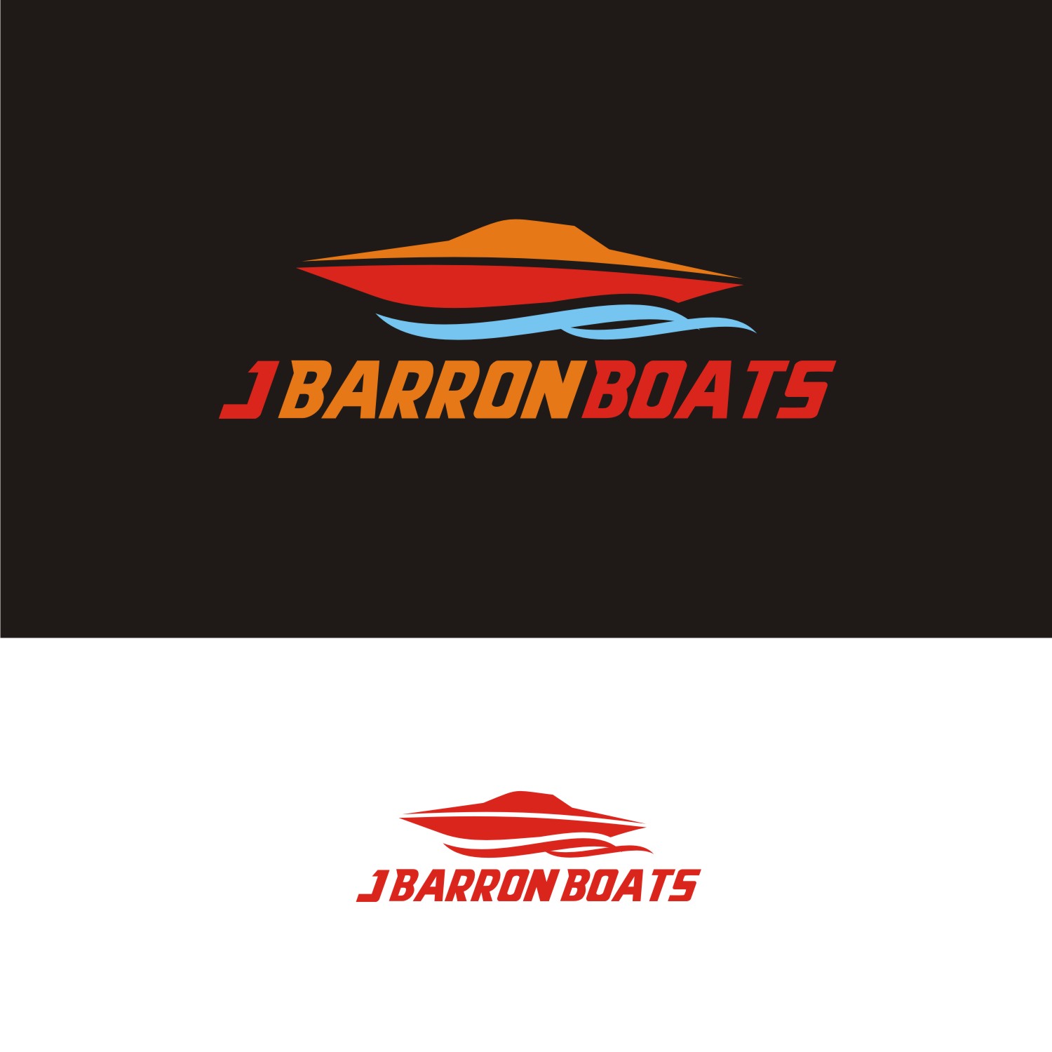 Logo Design by Ahsa_Design for J Barron Boats | Design #16368233