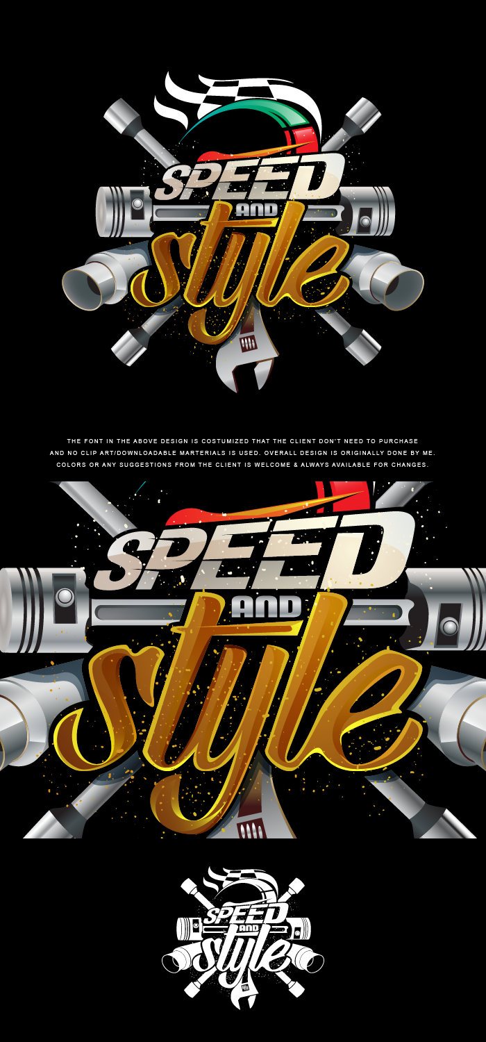 Logo Design by crizzyARTz for SPEED AND STYLE | Design #16466221