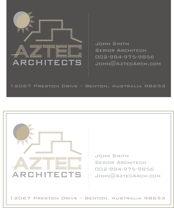 Business Card Design by Marsellax for this project | Design #2695905