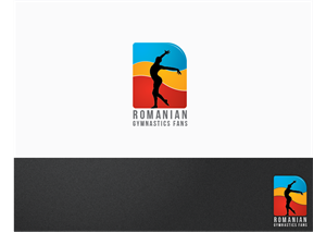 RGFs or Romanian Gymnastics Fans | Diseño de Logo por jaime.sp