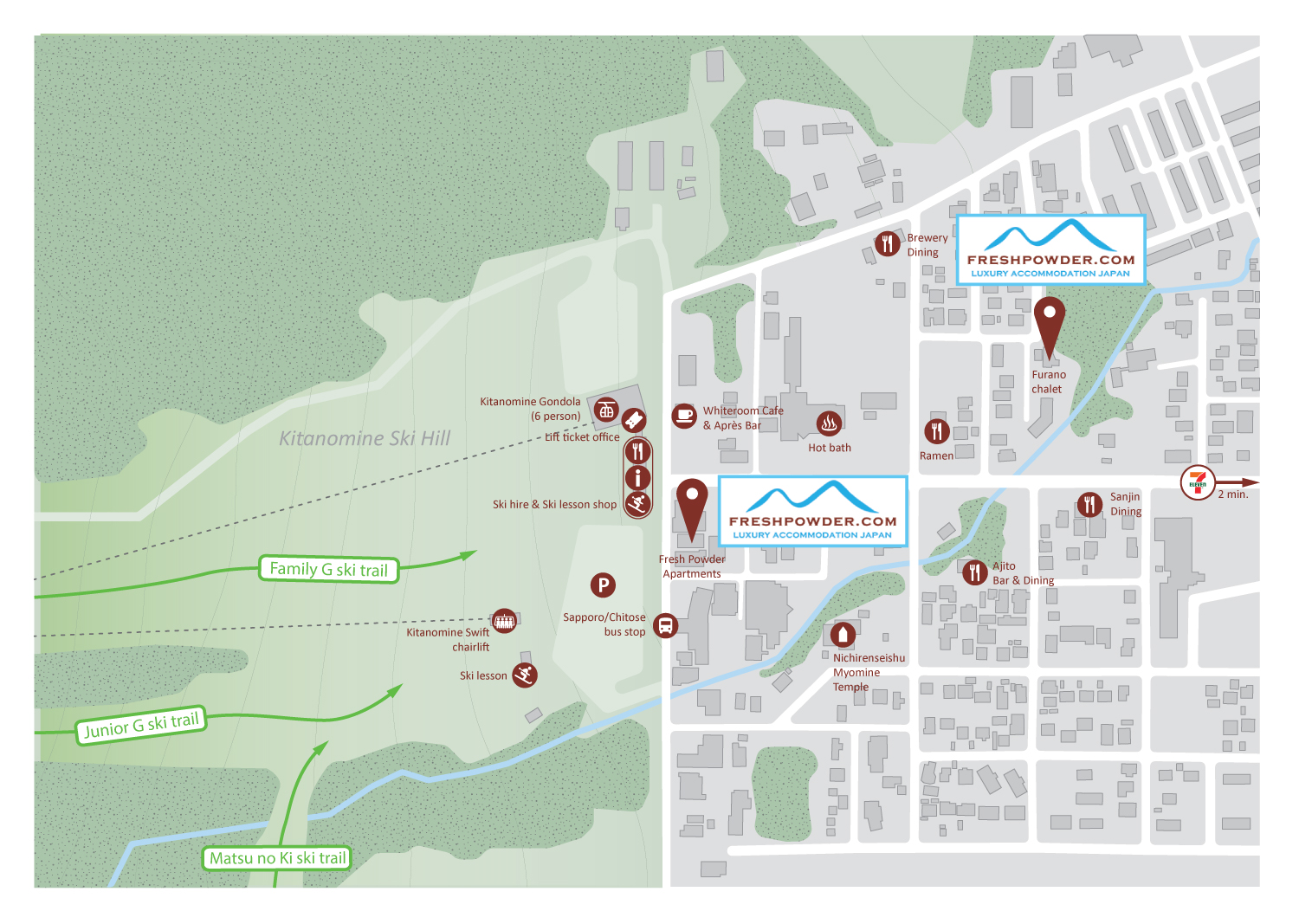 Illustration Design by monoforma for Freshpowder.com | Design #16491933