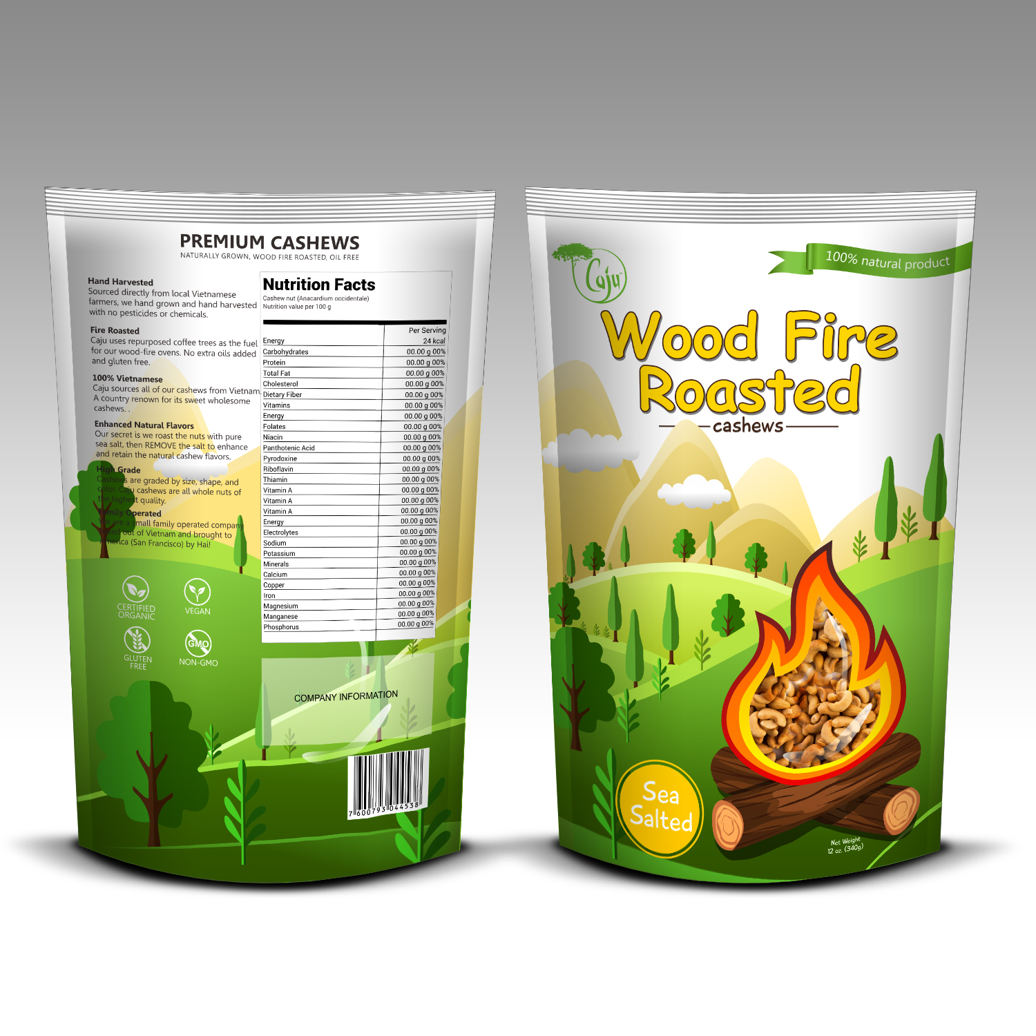Packaging Design by HeriH for Caju Company | Design #16431587