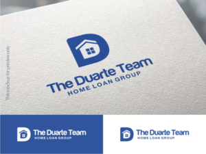 The Duarte Team Home Loan Group | Logo Design by Atvento Graphics