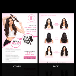 Flyer-Design von Bhushan jha für BOMBAY HAIR INTERNATIONAL | Design: #16381946