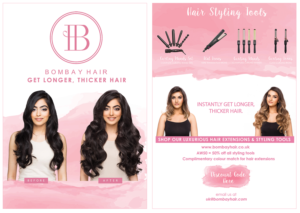 Flyer-Design von kimuel.malizon für BOMBAY HAIR INTERNATIONAL | Design: #16420399