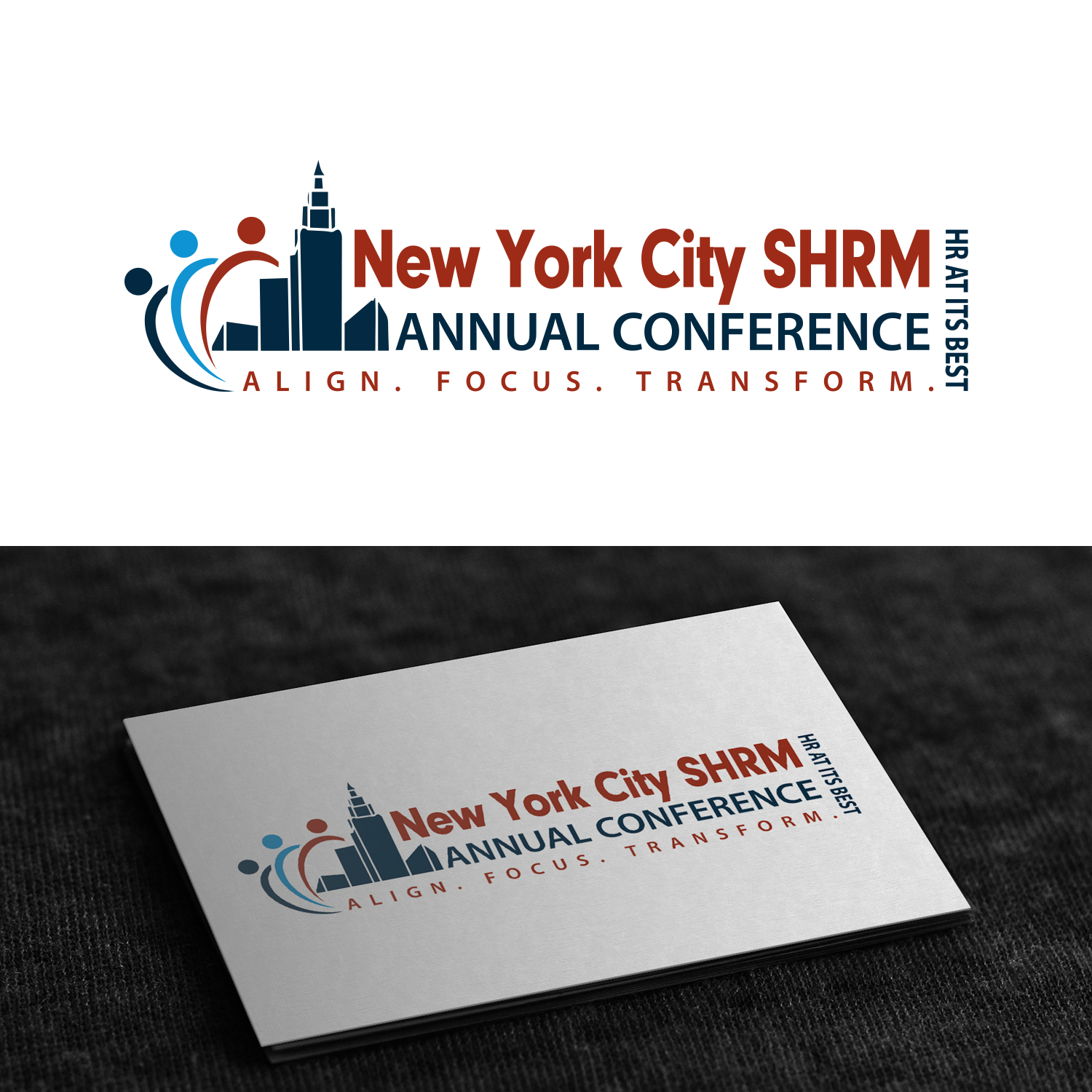 Logo Design by Mielee for NYC SHRM | Design #16489266