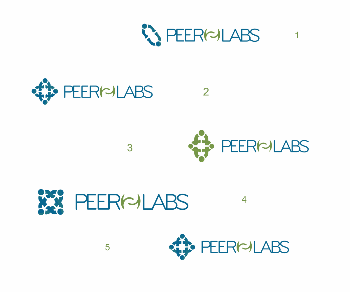 Logo Design by Farid Gharwal for Peer2 Labs | Design #2734499