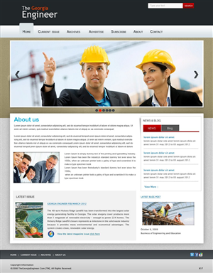 Web Design by pb for this project | Design: #633311