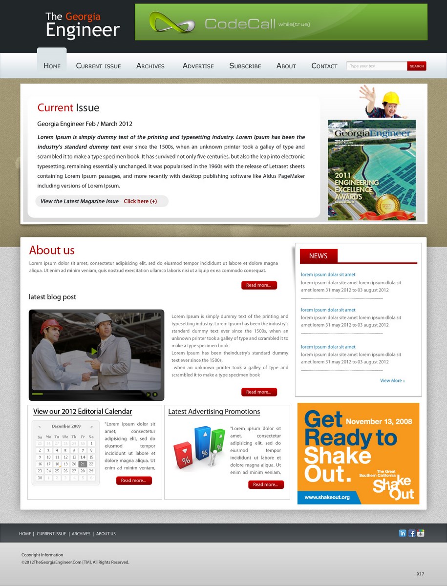 Web Design by pb for this project | Design: #654234