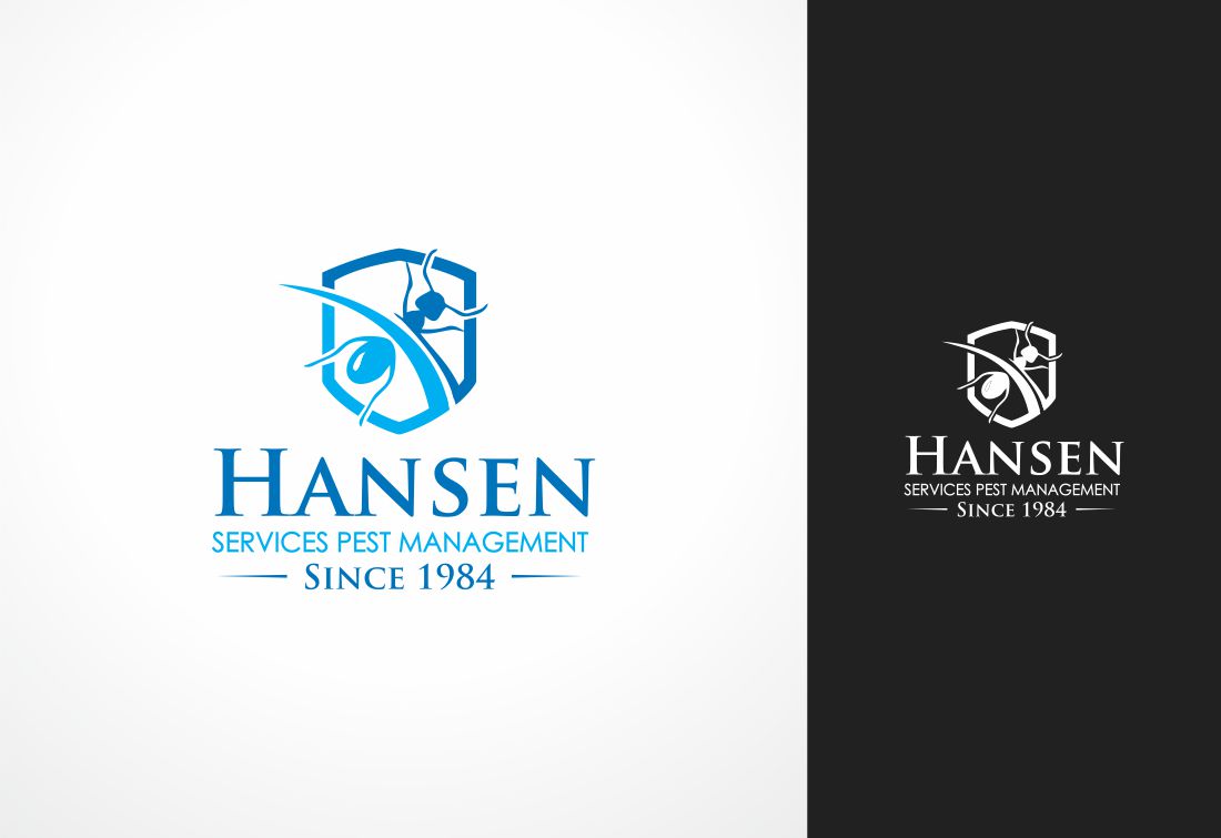 Logo Design by pPopop 2 for Hansen Services Pest Management | Design: #16655564