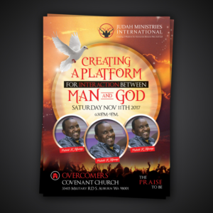 JUDAH MINISTRIES INTERNATIONAL. | Diseño de Flyer por Mariyam Khan