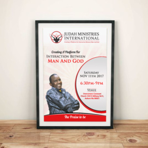 Flyer-Design von creative.bugs für Judah Ministires International | Design: #16385794