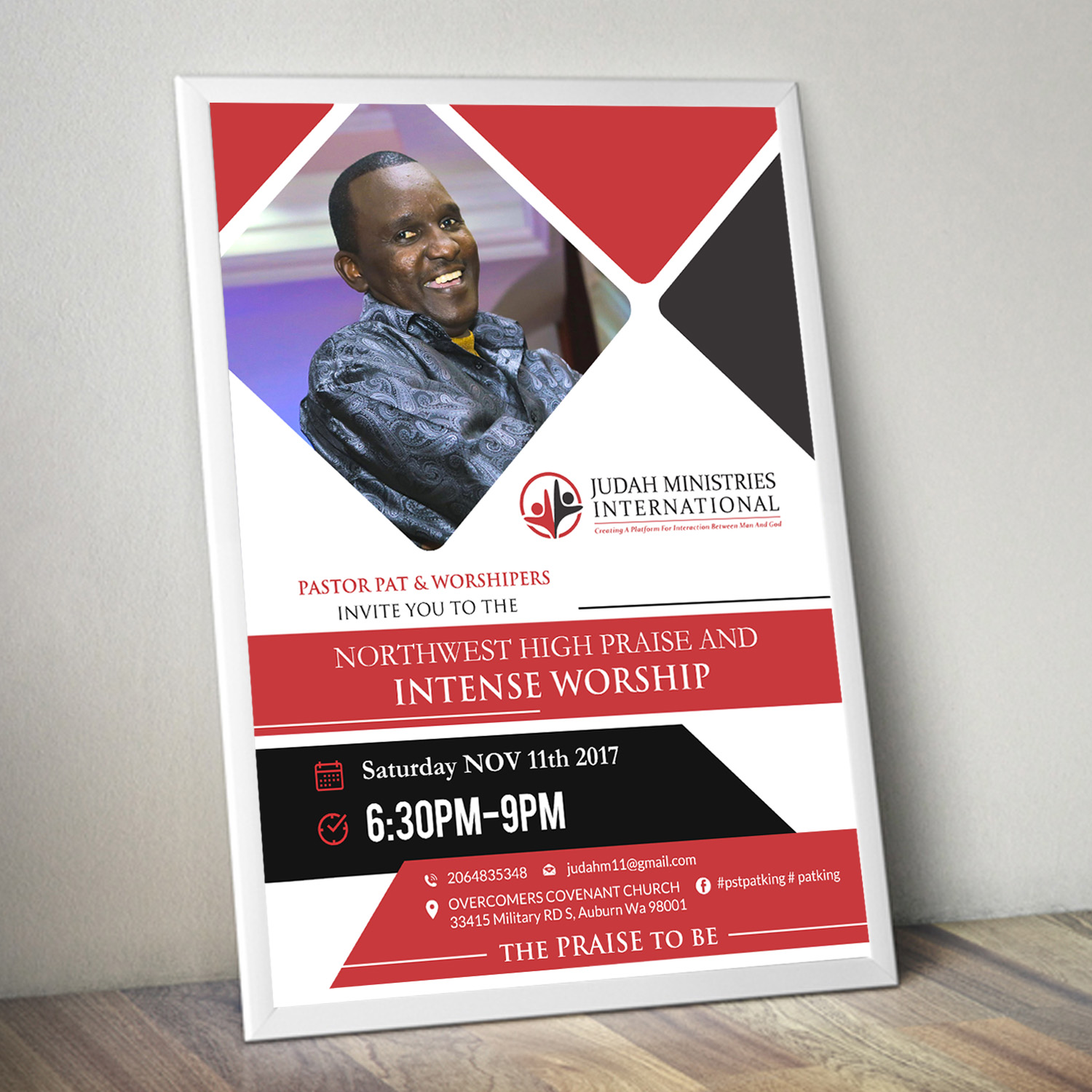 Design de Flyer par creative.bugs pour Judah Ministires International | Design #16396585