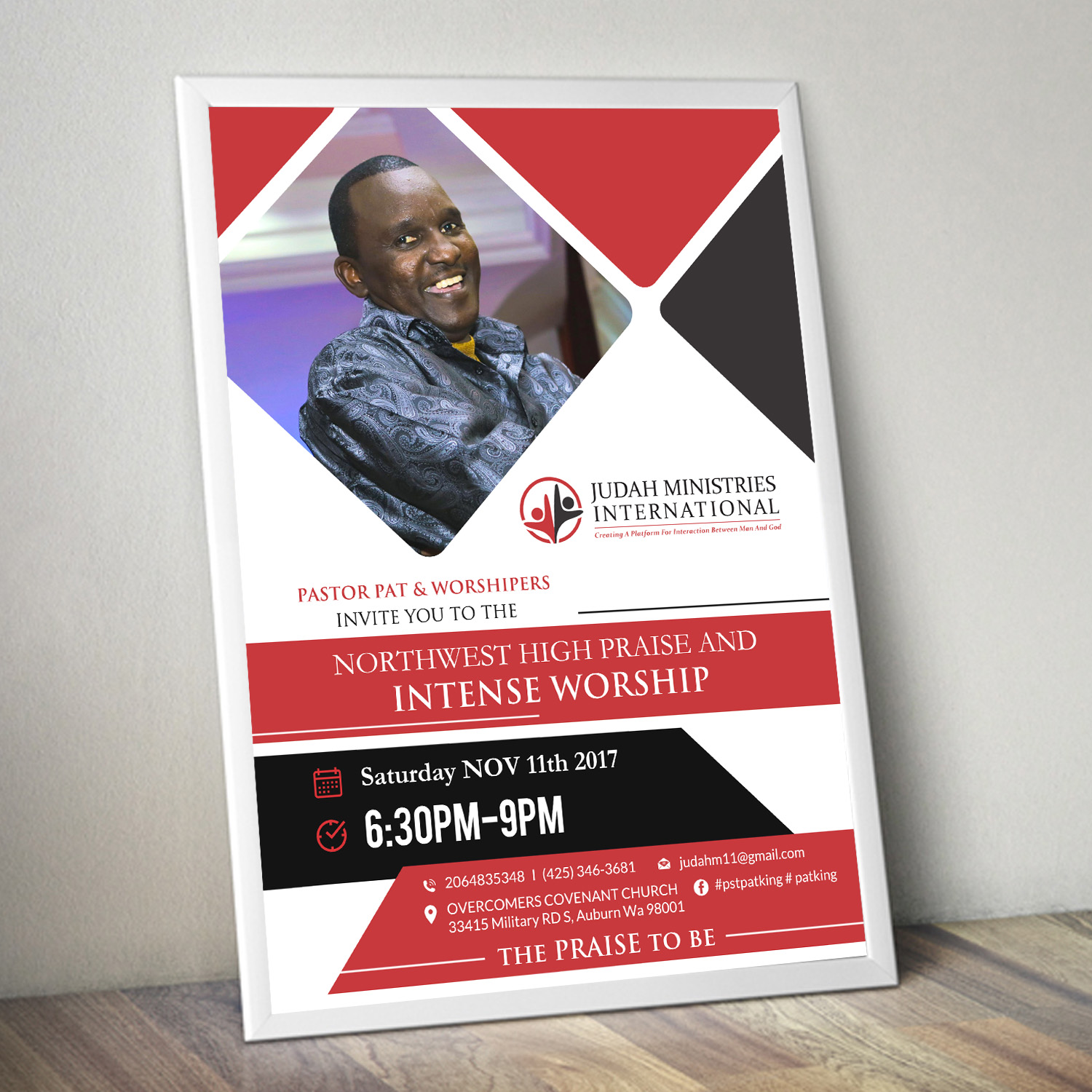 Design de Flyer par creative.bugs pour Judah Ministires International | Design #16402392