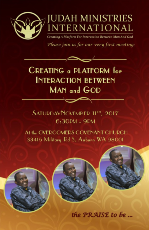 JUDAH MINISTRIES INTERNATIONAL. | Diseño de Flyer por citygirl17
