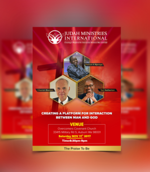 JUDAH MINISTRIES INTERNATIONAL. | Diseño de Flyer por ecorokerz