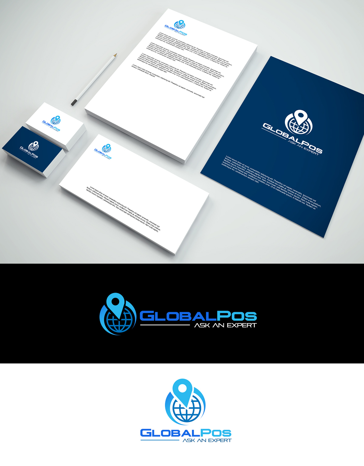Logo-Design von pixelgrapix für GlobalPos | Design: #16514503