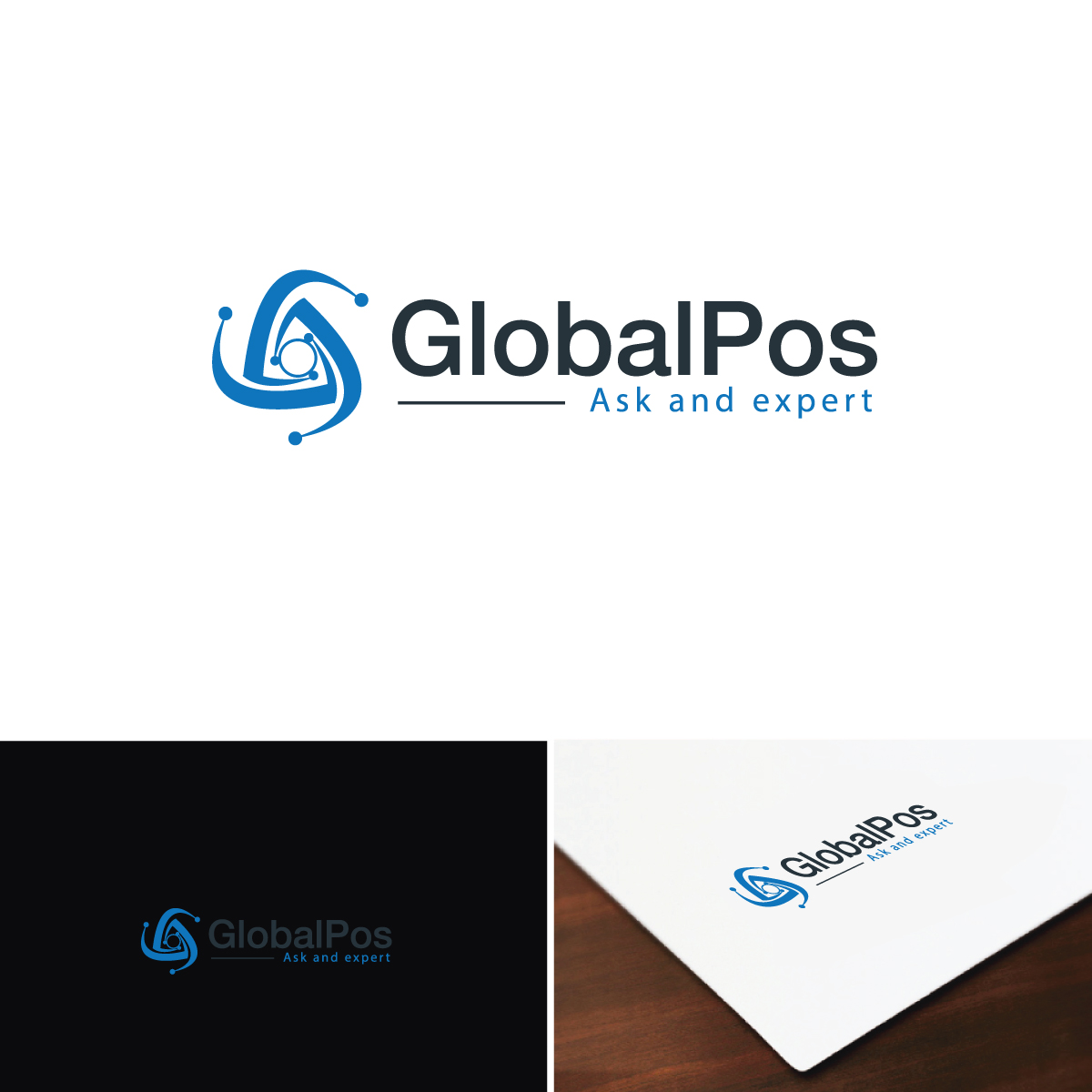 Logo Design by e-graphics for GlobalPos | Design #16515965