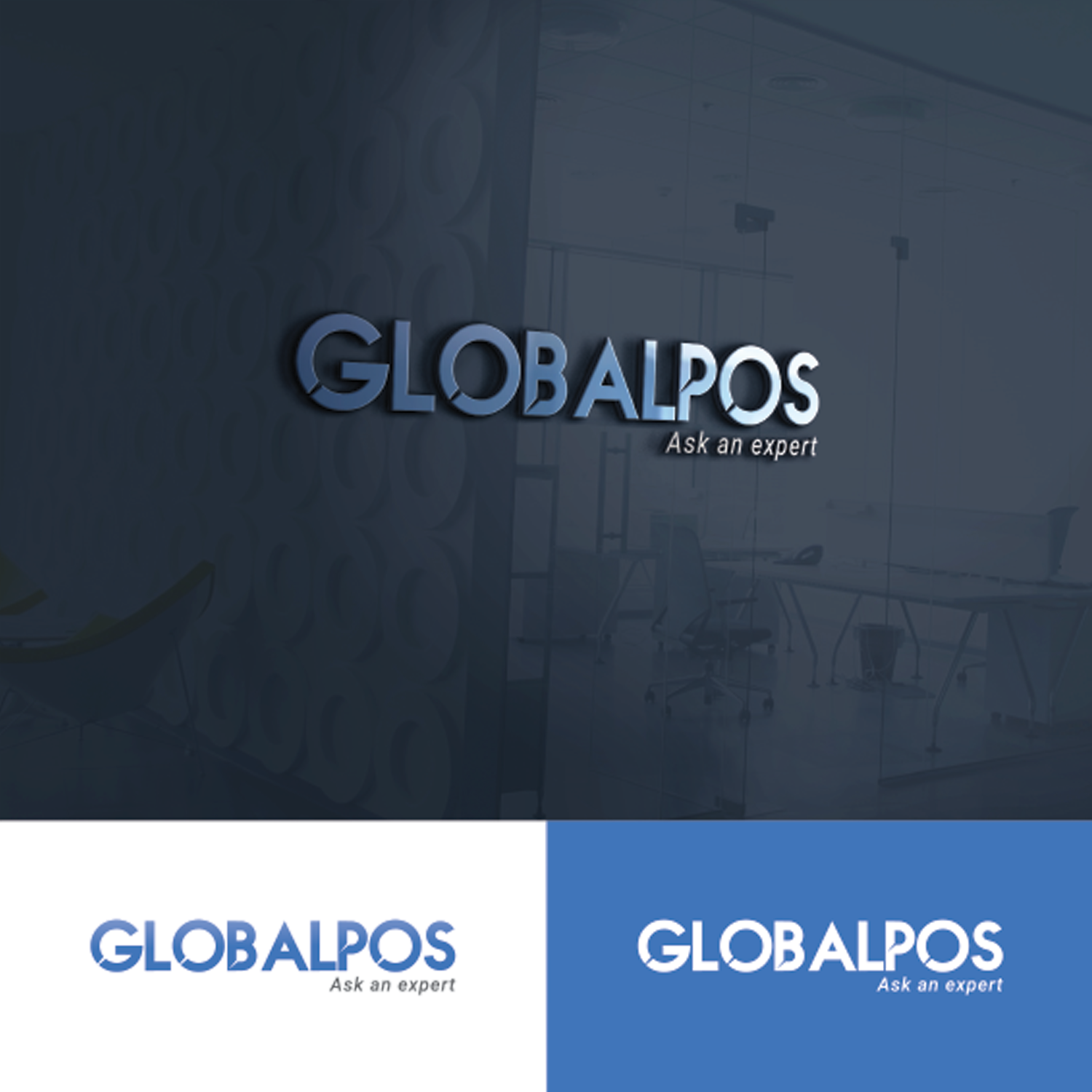 Logo Design by BRAT Studio for GlobalPos | Design #16536323