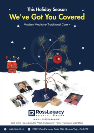 Awesome medical group wants modern holiday advertisement that incorporates tradional images | Diseño Publicitario por rdesign12