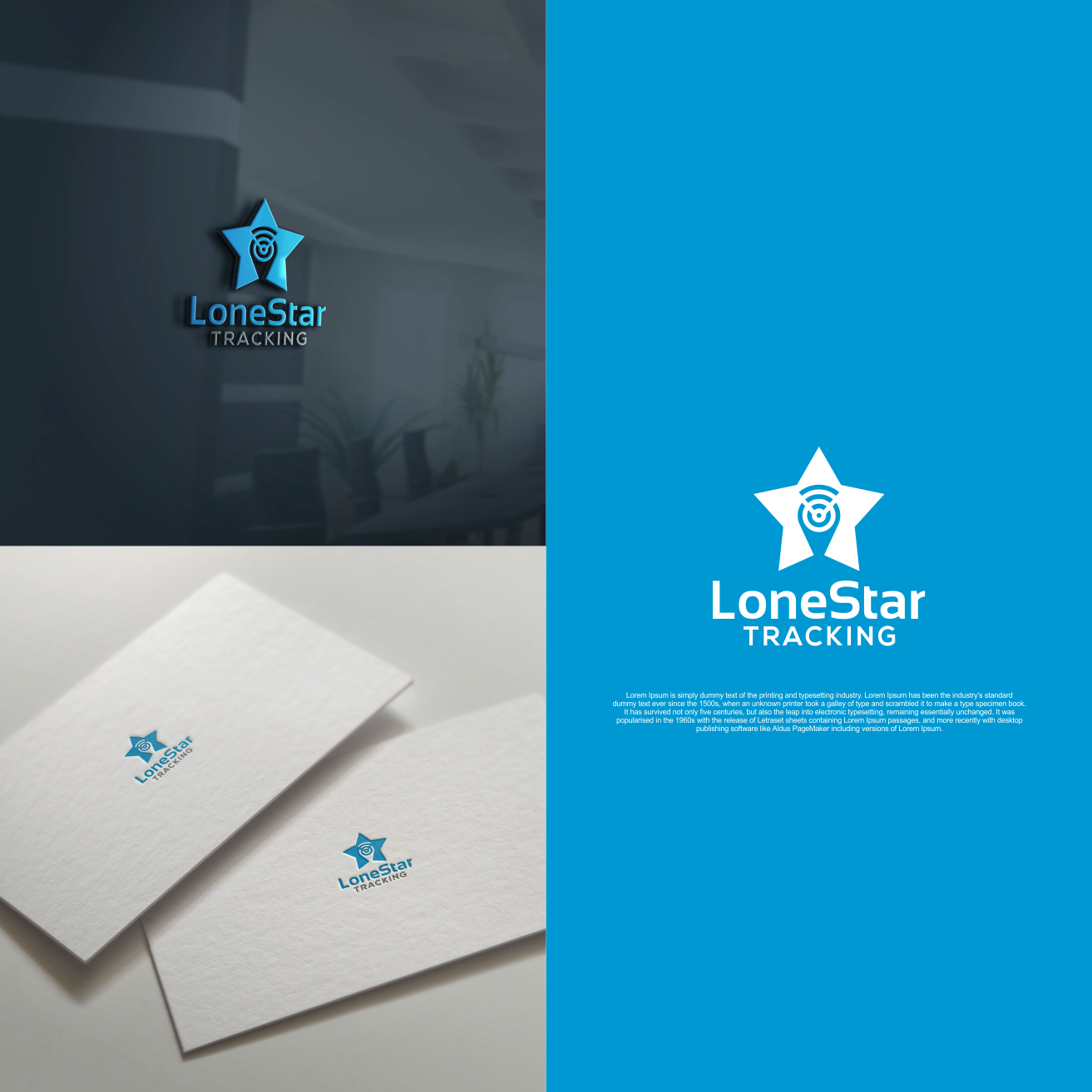 Logo Design by jenggot_merah_ for LoneStar Tracking | Design #16409110