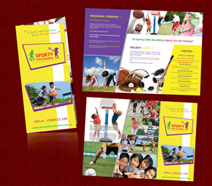 Flyer Design by Tech Hives for Sporty Little Munchkins Pty Ltd | Design: #2707640