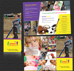 Flyer Design by Tech Hives for Sporty Little Munchkins Pty Ltd | Design: #2737334