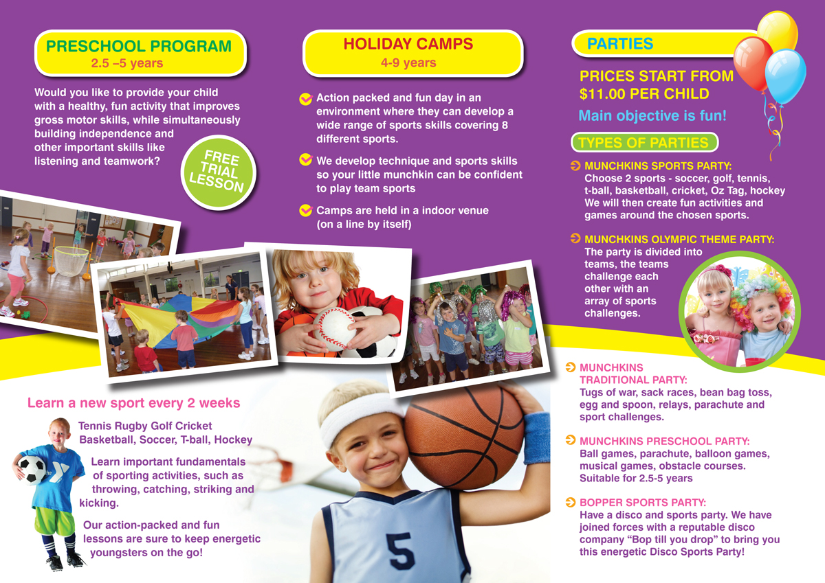 preschool flyer ideas