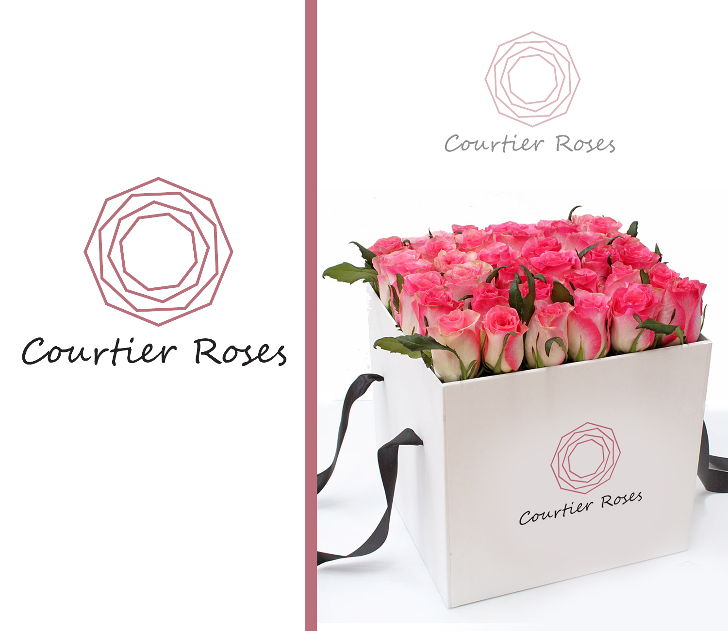 Logo Design by Prasanga Kananke for Courtier Roses | Design #16835587