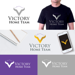 Logo Design by Quadro for Victory Home Team- Labelle Real Estate Group | Design: #16398877
