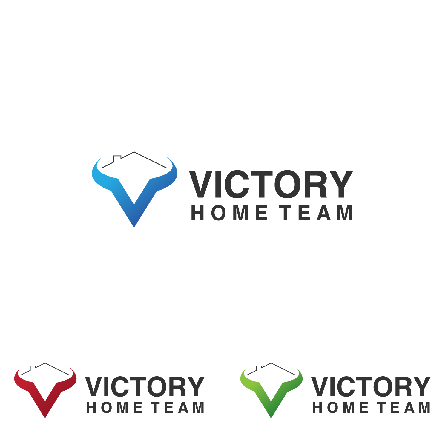 Logo Design by Quadro for Victory Home Team- Labelle Real Estate Group | Design #16463305