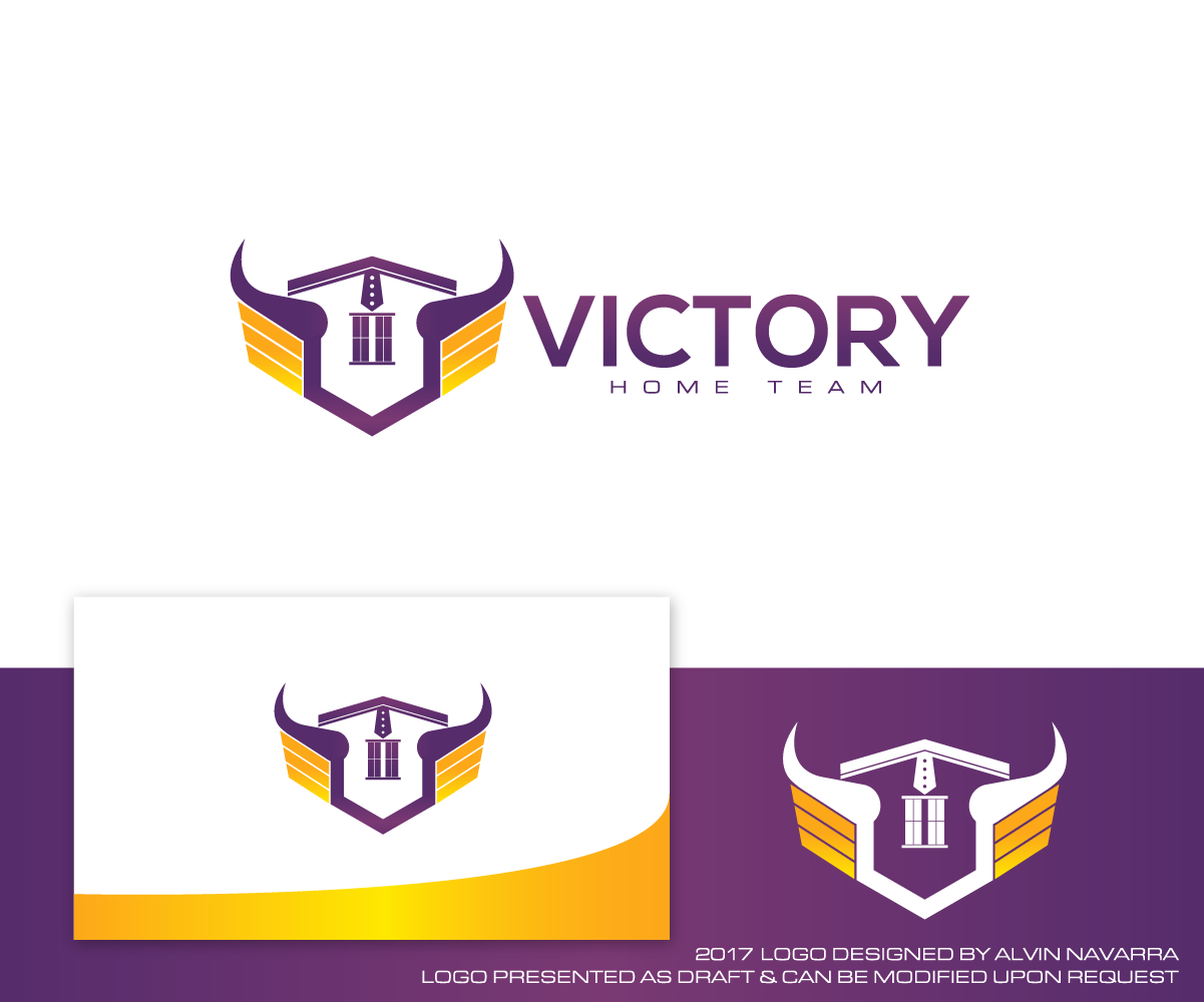 Logo Design by alvinnavarra for Victory Home Team- Labelle Real Estate Group | Design #16399337