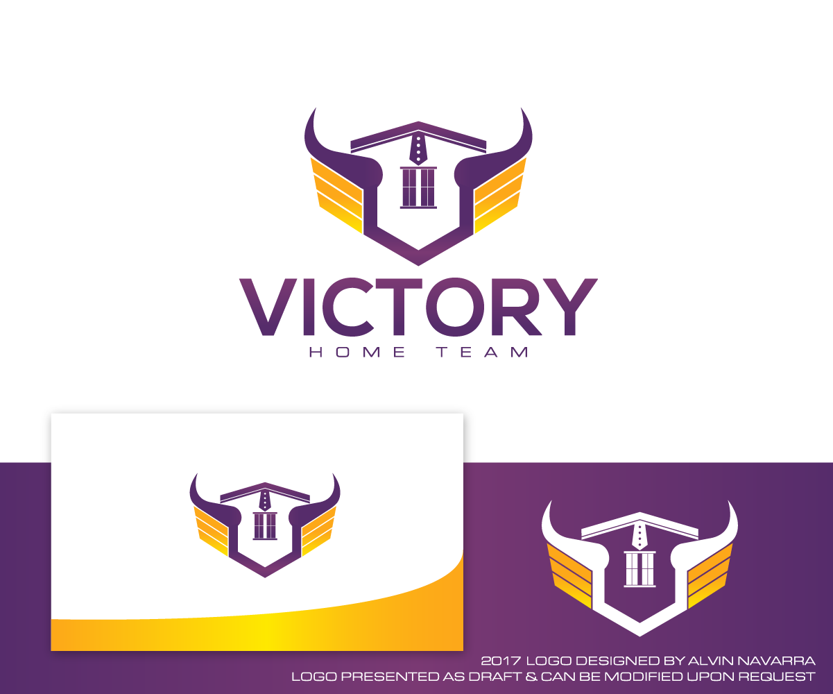 Logo Design by alvinnavarra for Victory Home Team- Labelle Real Estate Group | Design #16399349