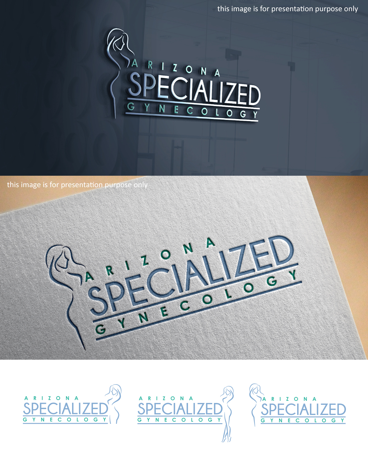 Logo Design by Anekaa for Arizona Specialized Gynecology | Design #16411617