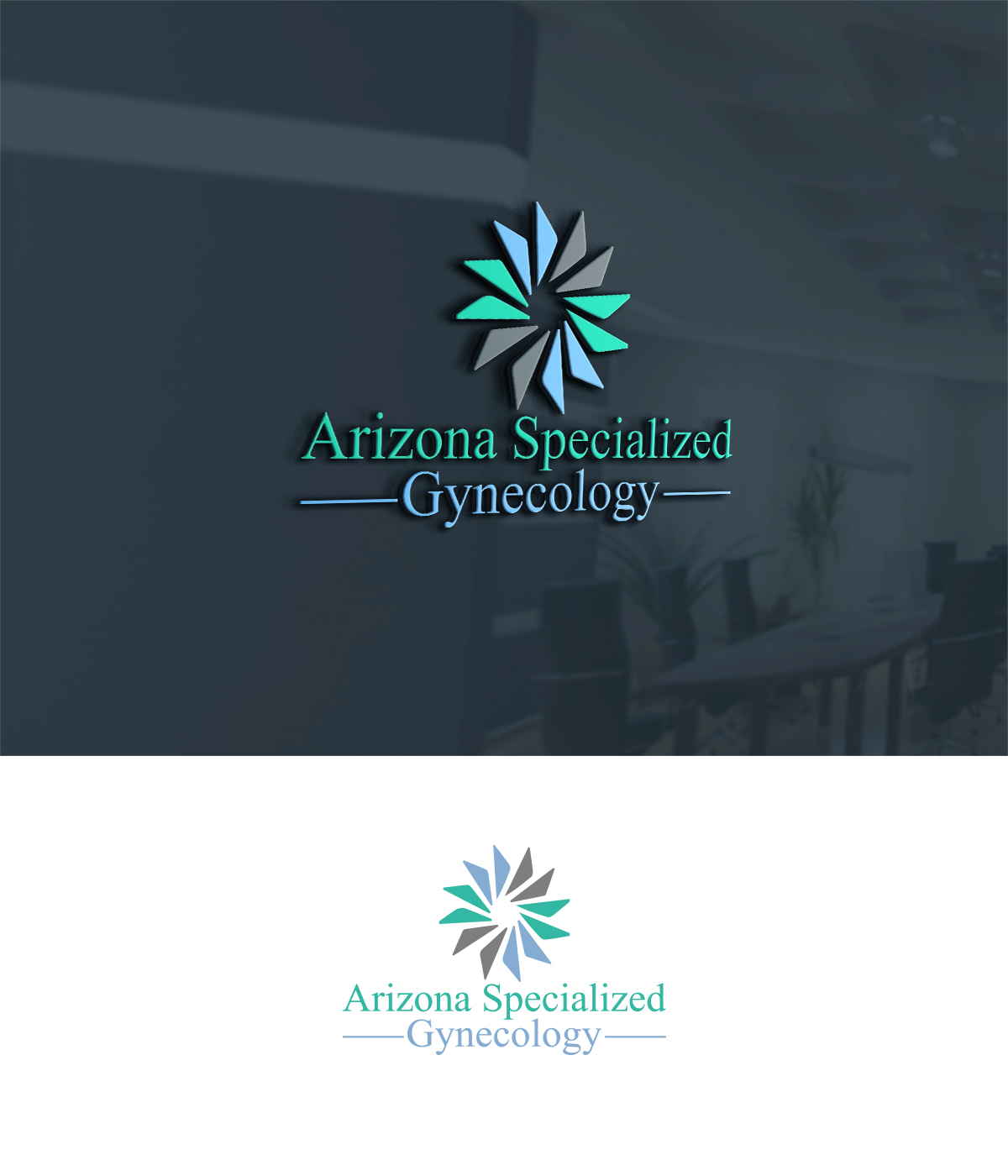 Diseño de Logo por supercreative para Arizona Specialized Gynecology | Diseño #16410550