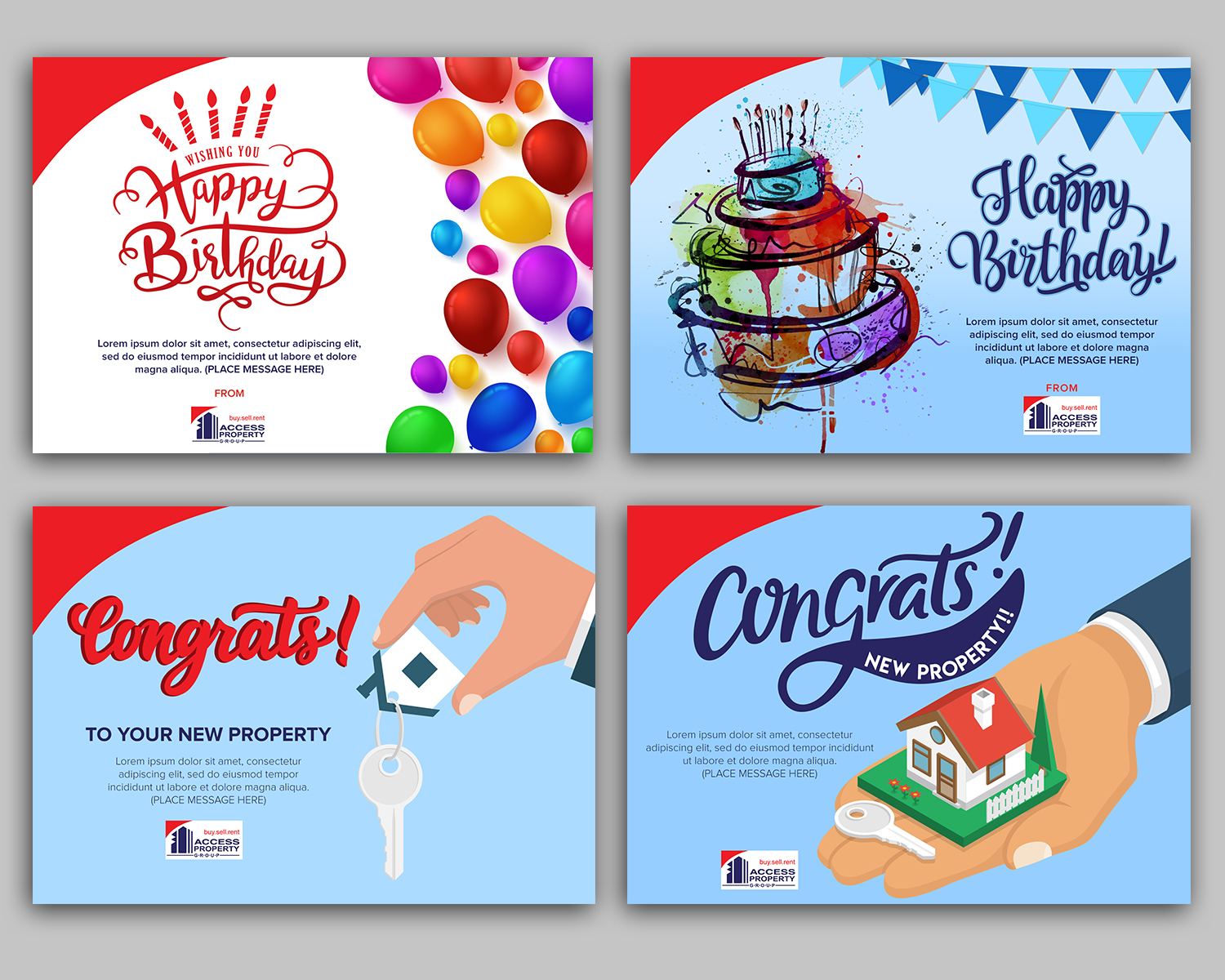 Diseño Gráfico por EA5Designs para Access property group | Diseño #16409240