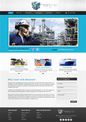 Web Design by webxvision for Head Hunters Asia Pacific Pty Ltd | Design: #2666869