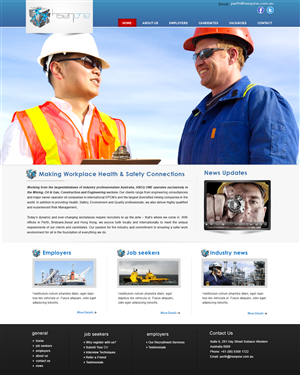 Web-Design von webxvision für Head Hunters Asia Pacific Pty Ltd | Design #2679927