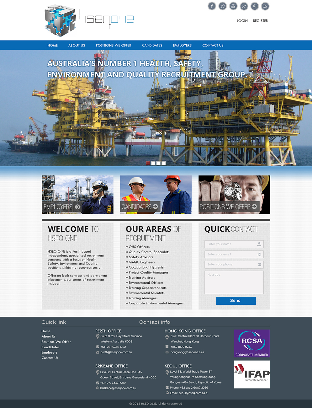 Web Design by Tanvir for Head Hunters Asia Pacific Pty Ltd | Design #2674107