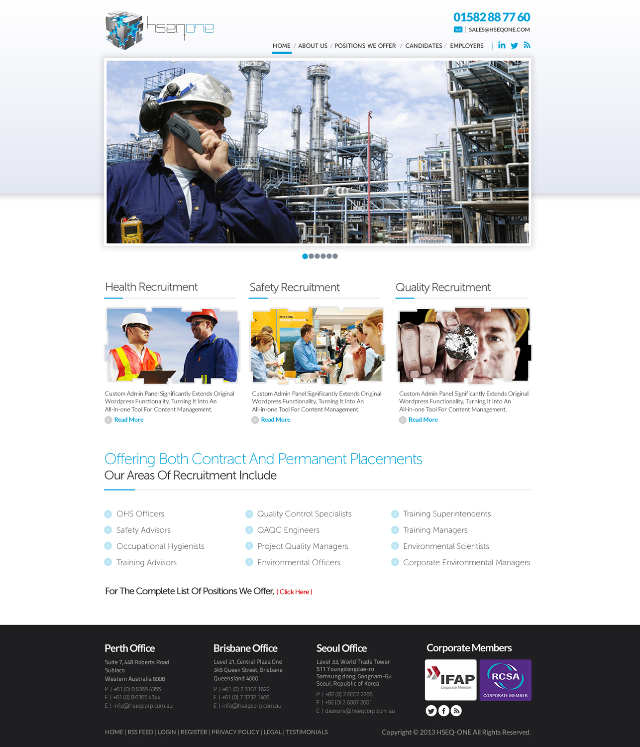 Web-Design von TechWise für Head Hunters Asia Pacific Pty Ltd | Design #2658202