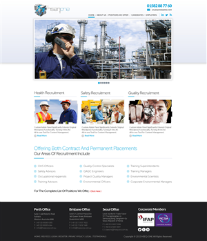 Web-Design von TechWise für Head Hunters Asia Pacific Pty Ltd | Design #2658202