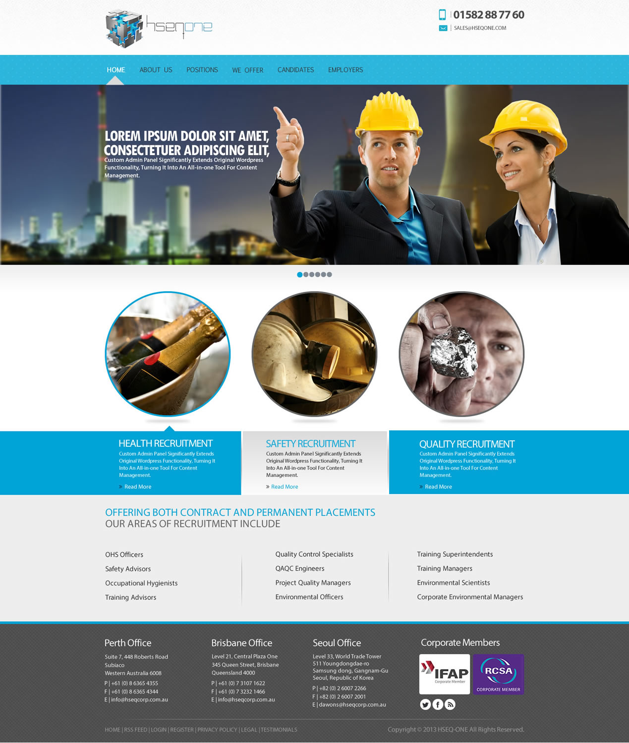 Web Design by TechWise for Head Hunters Asia Pacific Pty Ltd | Design #2681947
